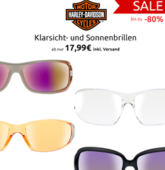 Bild zu Harley Davidson Klarsicht– und Sonnenbrillen ab 17,99€