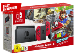 Bild zu Nintendo Switch + Super Mario Odyssey für 292,40€ (Vergleich: 379€)