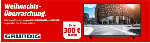 Bild zu [bis 9 Uhr] Grundig Fernseher zu Bestpreisen, so z.B. GRUNDIG55 GUB 8762 für 599,00€ (Vergleich 799,00€)