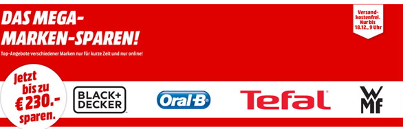 Bild zu Das Mega-Marken-Sparen bei MediaMarkt mit Black&Decker, Oral-B, Tefal und WMF