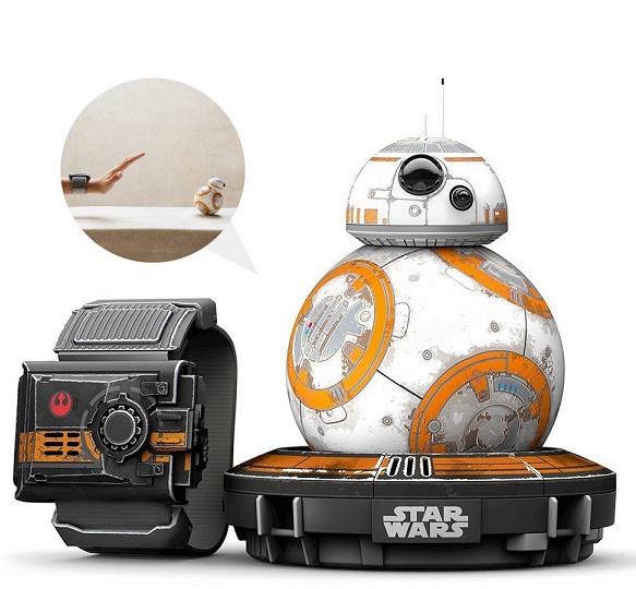 Bild zu Interaktiver app-gesteuerter Star Wars Droide Sphero BB-8 für 55,90€ (Vergleich: 66,45€)