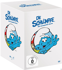 Bild zu Die Schlümpfe – Die Komplette Serie [DVD] für 44€ inkl. Versand (Vergleich: 51,98€)