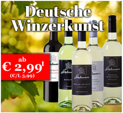 Bild zu Weinvorteil: deutsche Weine reduziert, bereits ab 2,99€ pro Flasche