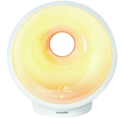 Bild zu Philips Wake-up Light LED, Aufwachen und Einschlafen mit Licht, weiß, HF3651/01 für 143,72€