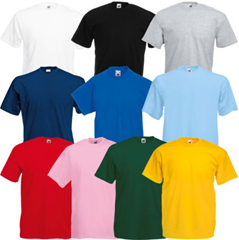 Bild zu 3er Pack FRUIT OF THE LOOM Valueweight T-Shirts für 6,99€