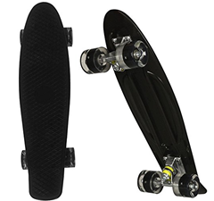 Bild zu Ancheer Mini Cruiser Skateboard 55cm mit LED Leuchtrollen ab 16,99€