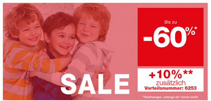 Bild zu vertbaudet: Sale mit bis zu 60% Rabatt + 10% Extra dank Gutschein