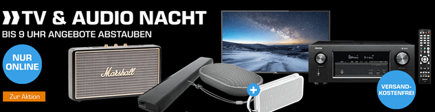 Bild zu “TV+Audio Nacht“ bei Saturn mit verschiedenen HiFi-Angeboten