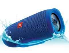 JBL Charge 3 Wasserdichter tragbarer Lautsprecher mit leistungsstarkem Akku für das Aufladen Deiner Geräte