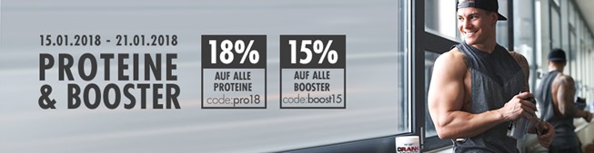 Bild zu Fitmart: 18% Rabatt auf alle Proteine und 15% Rabatt auf alle Booster