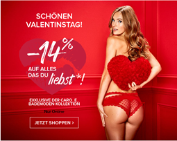 Bild zu Hunkemöller: 14% Rabatt auf (fast) alles + kostenloser Versand (anstatt 4,95€) + kostenloser Rückversand