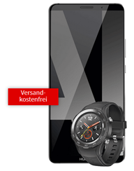 Bild zu Vodafone real Allnet Tarif (8GB Datenvolumen, Allnet-Flat, SMS-Flat) inkl. HUAWEI Mate 10 Pro & HUAWEI Watch 2 (einmalig 29€) für 36,99€/Monat