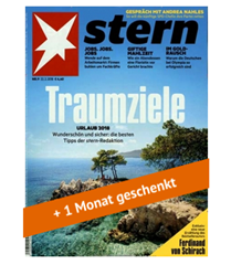 Bild zu Jahresabo (52 Ausgaben) Stern für 265€ + 210€ Prämie