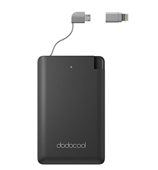 Bild zu dodocool Apple MFi zertifizierte 2500mAh Powerbank (flach und handlich) für 11,99€