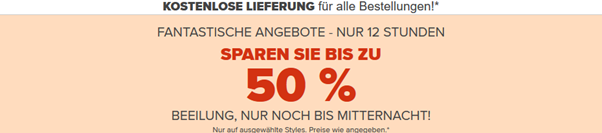 Bild zu Crocs: 12 Stunden bis zu 50% Rabatt auf ausgewählte Artikel  + 30% Extra Rabatt (ab 55€ Bestellwert)