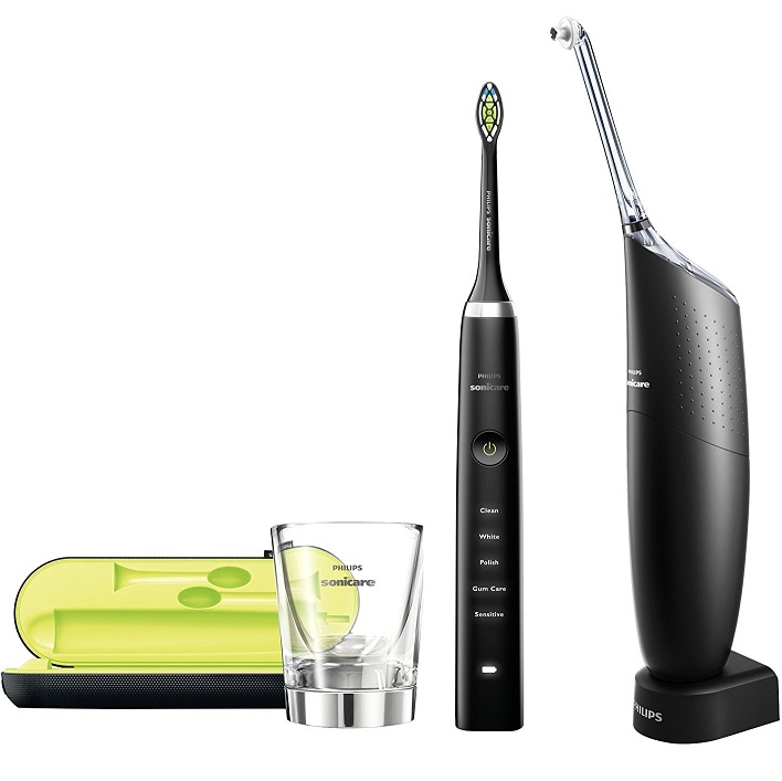 Bild zu Philips Sonicare HX8491/03 DiamondClean Munddusche mit elektrischer Zahnbürste für 149€