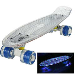 Bild zu WeSkate Cruiser Skateboard mit LED ab 18,89€