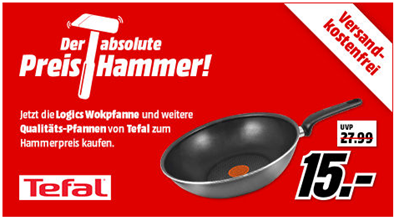 Bild zu Günstige Pfannen von Tefal bei MediaMarkt