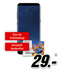 Bild zu verschiedene Samsung Tarif-Bundles (z.B. mit xBox One) bei MediaMarkt mit Samsung S8/S9 ab 19,99€/Monat