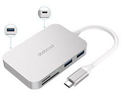 Bild zu dodocool 6-in-1 Multifunktions-USB-C Hub mit USB-C Stromversorgung für 12,99€