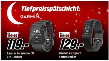 Bild zu Media Markt “Tiefpreisspätschicht” mit verschiedenen Angeboten von Garmin