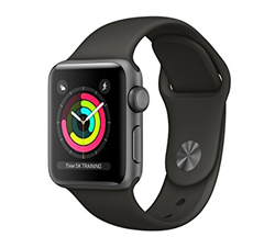 Bild zu Apple Watch Series 3 GPS Space Gray für 300,89€ (Vergleich: 352,85€)