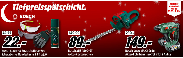 Bild zu MediaMarkt Tiefpreisspätschicht mit Angeboten von Bosch