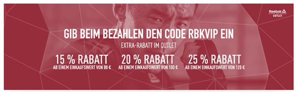 Bild zu Reebok: Sale mit bis zu 50% Rabatt + bis zu 25% Extra Rabatt