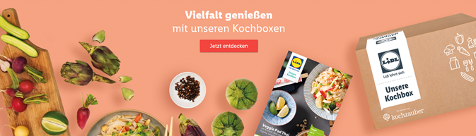 Bild zu Lidl-Kochzauber.de: 20€ auf die erste Kochbox sparen dank Gutschein