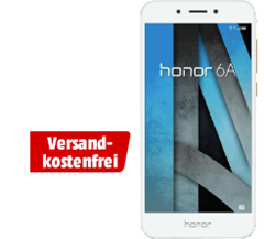 Bild zu Honor 6A Smartphone (12,70 cm (5 Zoll) HD Display, 16 GB Speicher, Android 7.0, DualSIM) für 88€ (Vergleich: 121,99€)