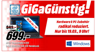 Bild zu MediaMarkt “GiGaGünstig” mit reduzierter PC-Hardware und Zubehör