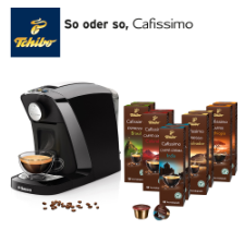 Bild zu TCHIBO CAFISSIMO Tuttocaffè Nero (Vergleich: 49€)  inkl. 100 Kapseln (Vergleich: 32,90€) für 39€