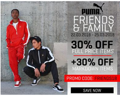 puma friends and family