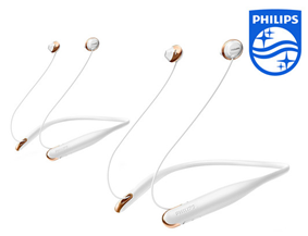 Bild zu Doppelpack Philips SHB4205WT Flite In-Ear Bluetooth Kopfhörer für 39,95€