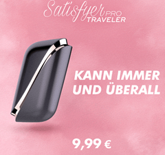 Bild zu Satisfyer Pro Traveler für 9,99€ zzgl. 5,97€ Versand + 6 Gratisartikel