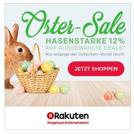 Bild zu Rakuten Oster Sale: 12% Rabatt auf ausgewählte Artikel