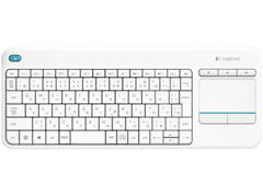 Bild zu LOGITECH K400 plus kabellose Tastatur inkl. Touchpad für 19€ inkl. Versand (Vergleich: 29,80€)