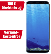 Bild zu SAMSUNG Galaxy S8 64 GB für 399€ inkl. Versand (Vergleich: 519€)