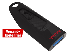 Bild zu SANDISK Cruzer Ultra USB-Stick (16GB, USB 3.0) für 6€