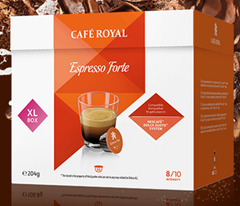 Bild zu Preisfehler? Cafe Royal Espresso Forte Kapseln (für Nescafe Dolce Gusto) im 30er Pack ab 1,04€