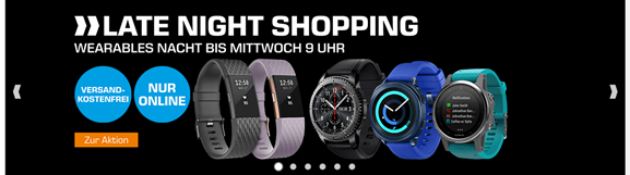 Bild zu Saturn Late Night Shopping mit „Wearables Nacht“