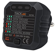 Bild zu Tacklife Steckdosentester für 4,99€