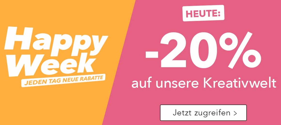 Bild zu Tausendkind: 20% Rabatt auf alle Artikel aus der Kategorie Kreativwelt