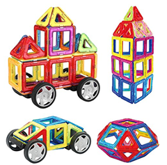 Bild zu INTEY magnetische Bausteine Set 32 tlg. für 13,99€ (für Kinder ab 3.)