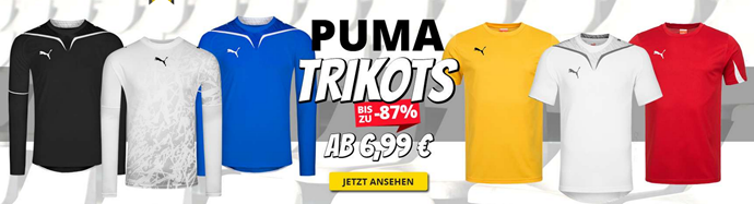 Bild zu SportSpar: Puma Trikots ab 6,99€ zzgl. einmalig Versand