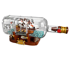 Bild zu LEGO Ideas Schiff in der Flasche 21313 für 59,49€