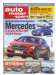 Bild zu Jahresabo (26 Ausgaben) der “Auto Motor und Sport” für 112,30€ + 105€ Verrechnungsscheck als Prämie