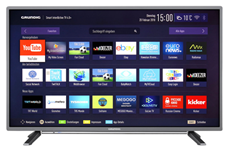 Bild zu Grundig 43GFT6728 (43 Zoll) LED-Backlight-TV (Full-HD, 1920 x 1080 Pixel, 800 Hz PPR, Triple Tuner (DVB-T2 HD/C/S2), Smart TV) [EEK: A+] für 299€