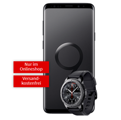 Bild zu [Super] SAMSUNG Galaxy S9+ & Galaxy Gear S3 frontier (alles einmalig 49€) mit im Vodafone Netz mit 8GB Daten, Sprach- und SMS Flat für 36,99€/Monat