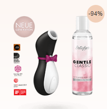 Bild zu ‚Satisfyer Pro Penguin’+ 6 Gratisartikel für 8,96€ (Vergleich: 37,79€)